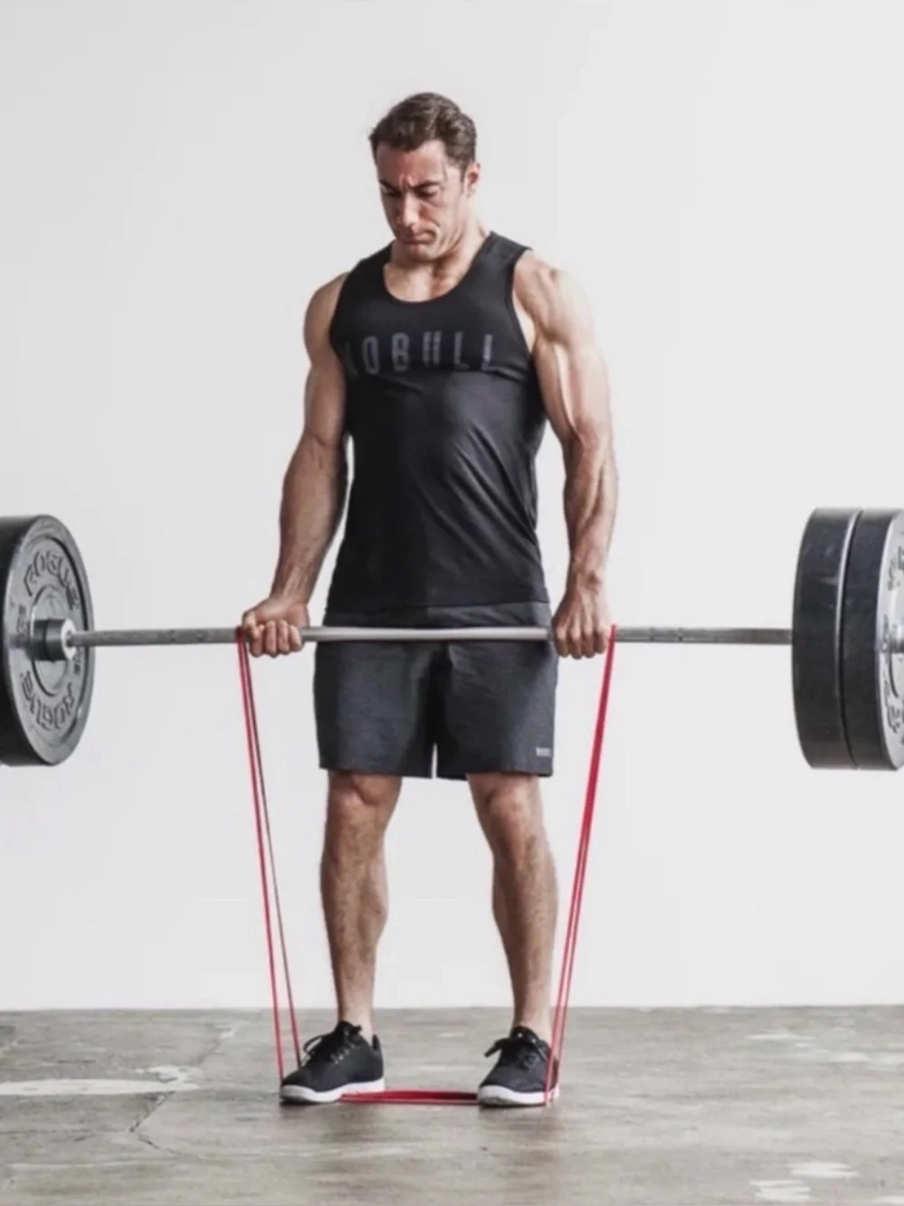 NOBULL Men's Charcoal Performance Shorts